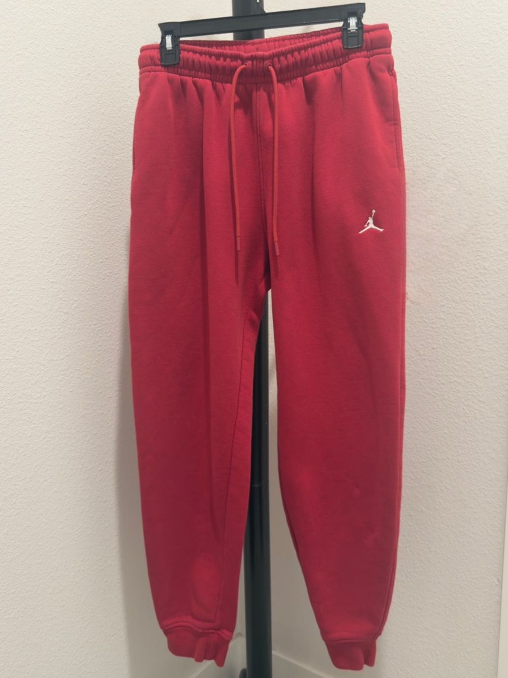 ❤️ SOLD - Nike Jordan Brooklyn Fleece Red Jogger Sweatpants